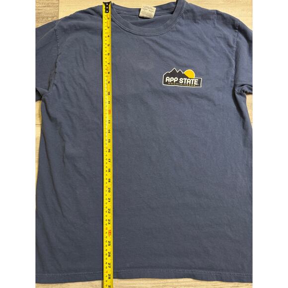 Comfort Colors App Appalachian State Mountaineers Long Sleeve T-Shirt Tee LARGE - Picture 5 of 5